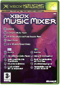 Xbox Music Mixer PAL Xbox PAL box art